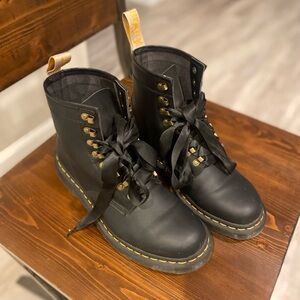 Dr. Martens Black Leather Boots